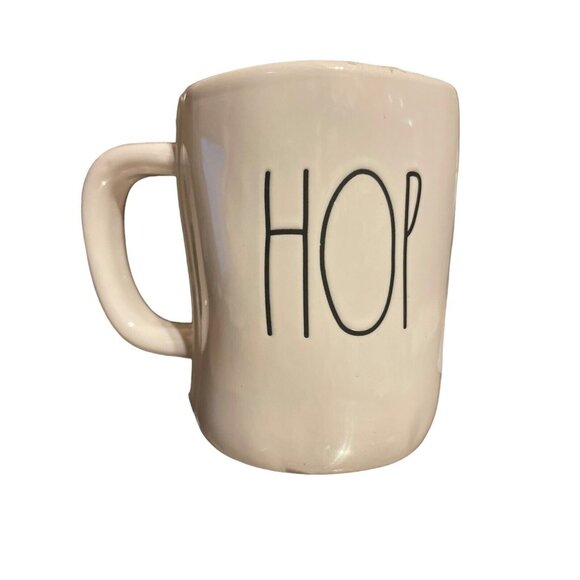 Rae Dunn Artisan Collection "Hip Hop" Mug 16 Oz Blue Interior Coffee & Tea Cup - Picture 2 of 3
